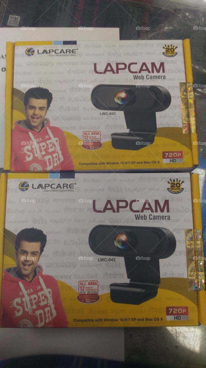 Webcam Lapcare Brand