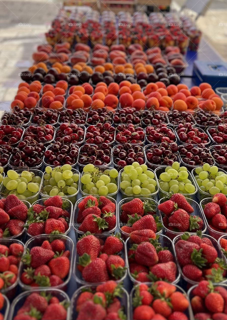 Fruit at the market 