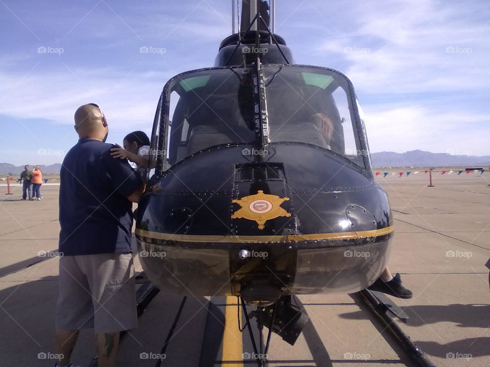 Helicopter. Arizona Airshow