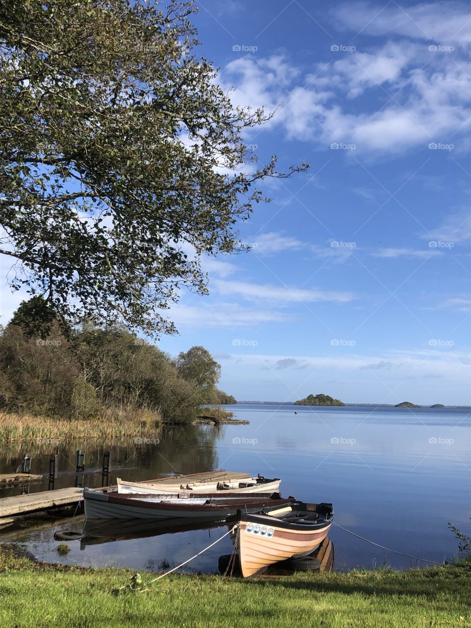 Boats on lough