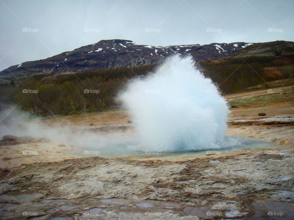 Watching the geyser Strokkur (In Iceland) in action was pretty magical. 