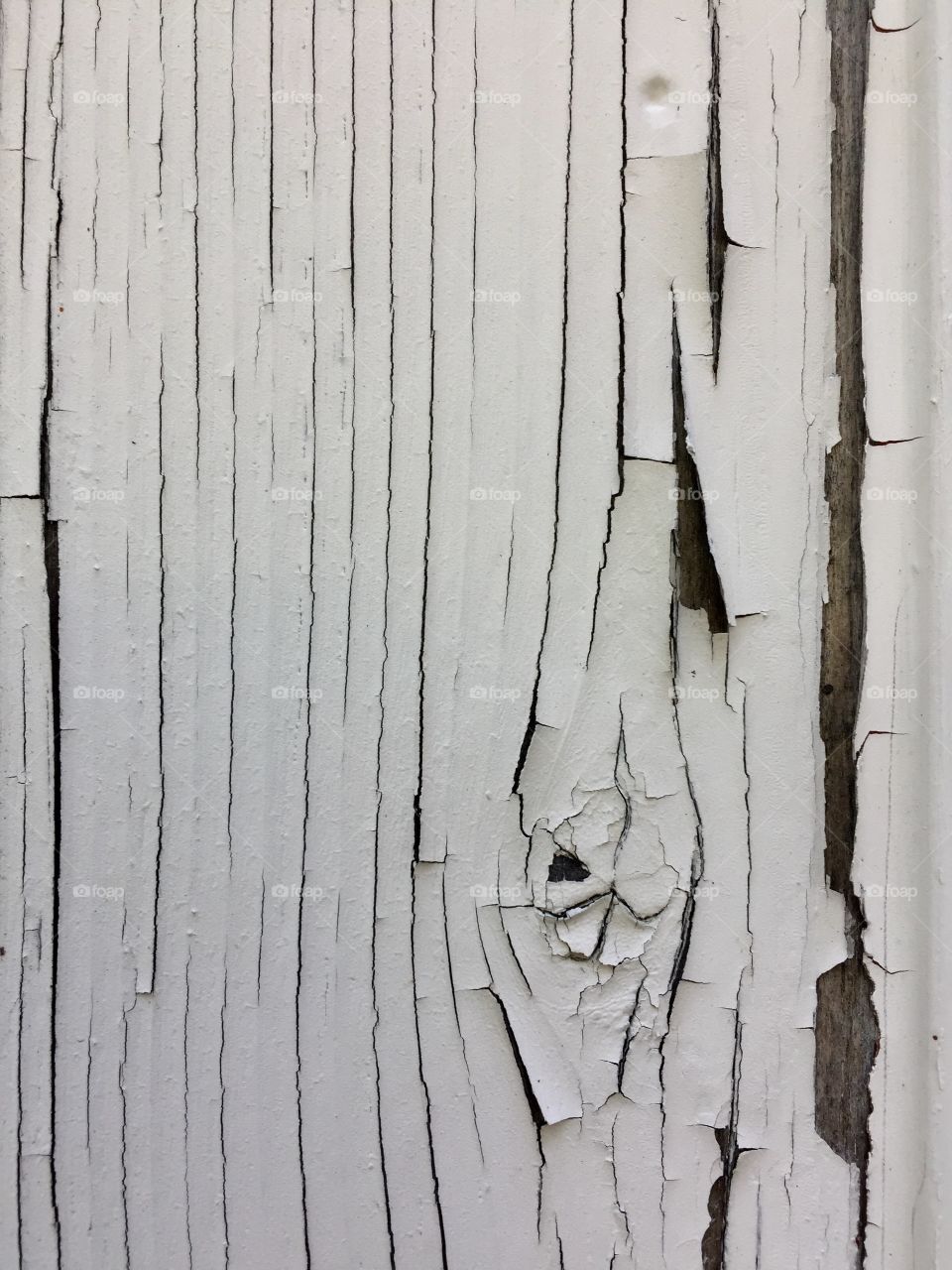 Creative Textures - peeling paint on a wood surface