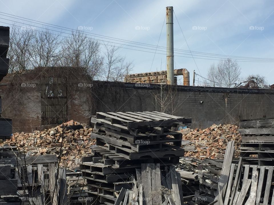 Surrounded by Rubble