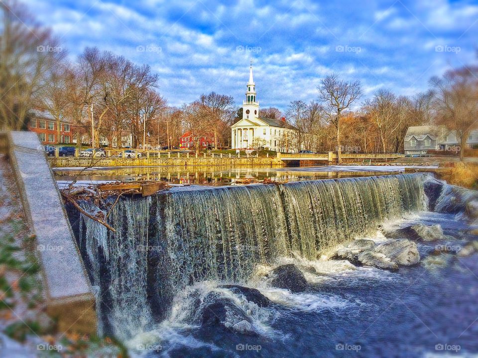 Crisp New England morning 