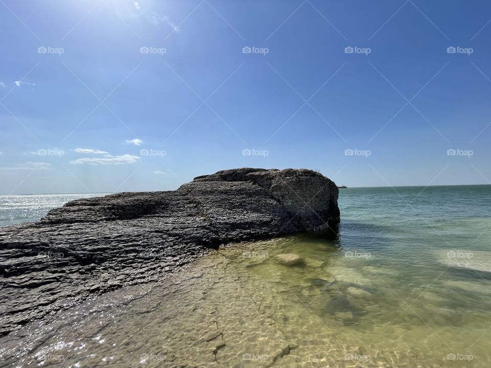 Rocky beach