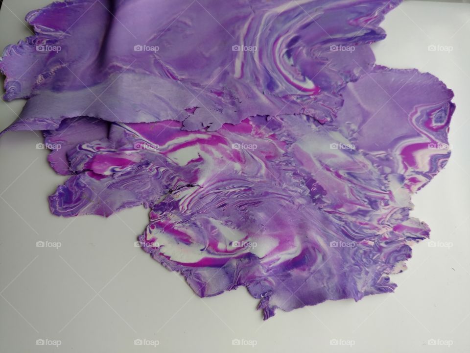 Purple Mokume Gane