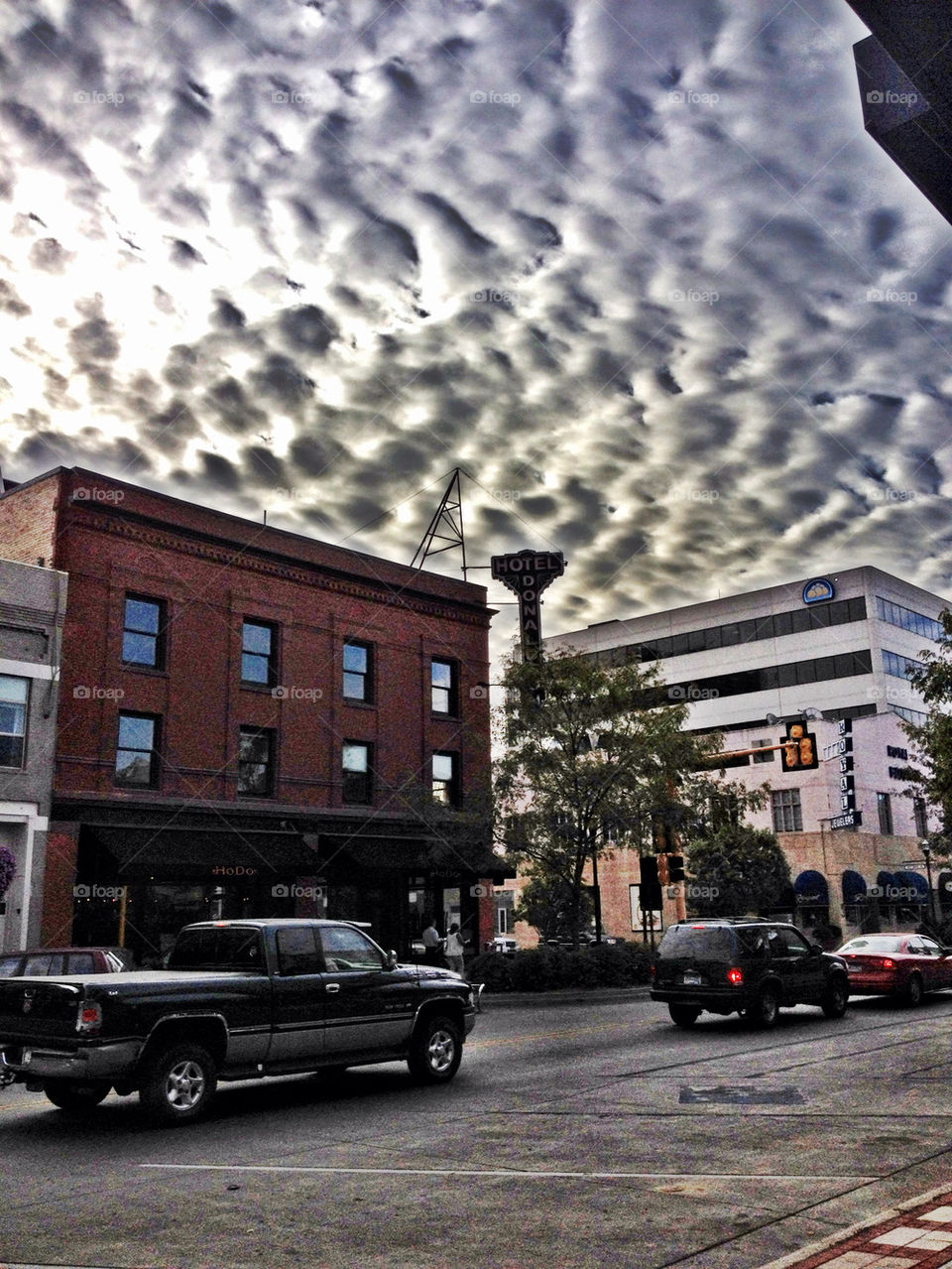 The weather's changing...