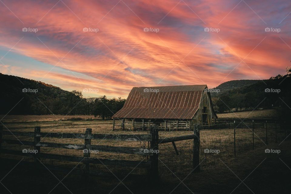 Rustic Arkansas Barn