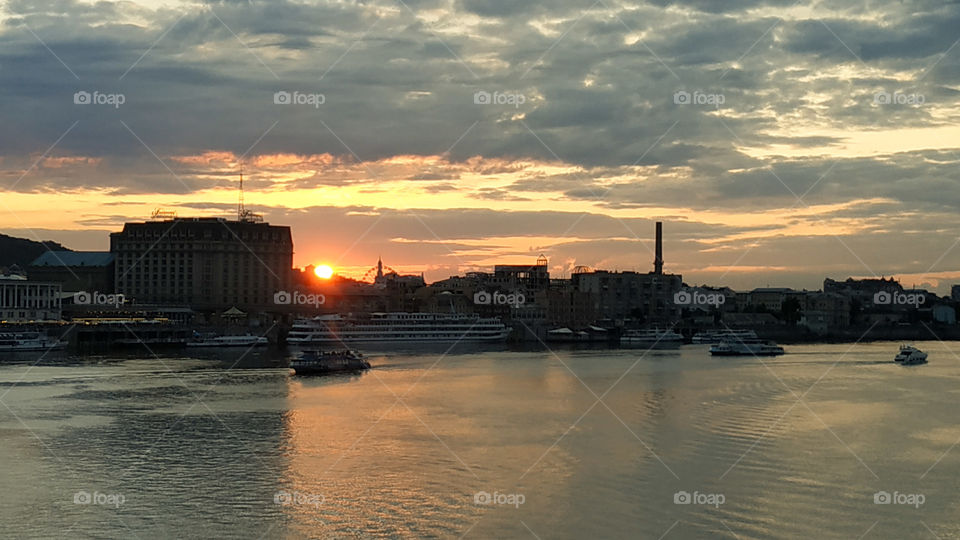 City on the river