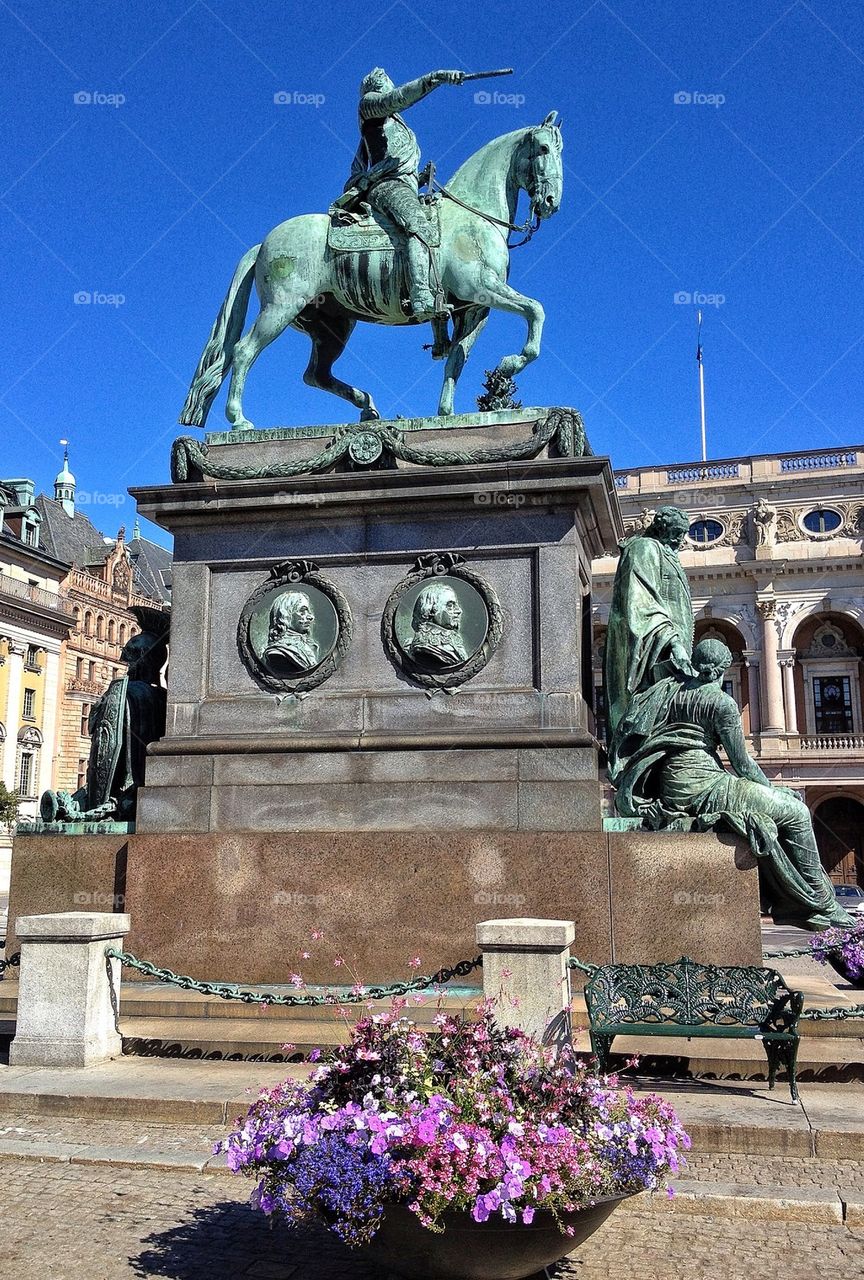 Statue of Gustav Adolf