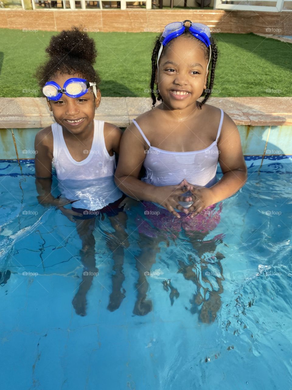 Happy day with family members 