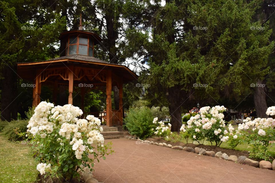 Bandstand at San Martin de Los Andes