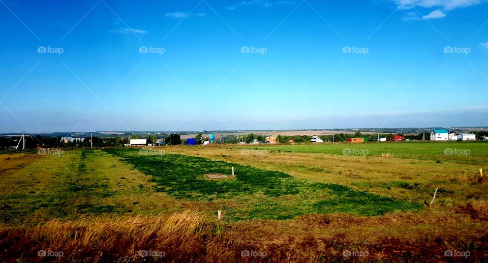 Summer plot in Chuvashia