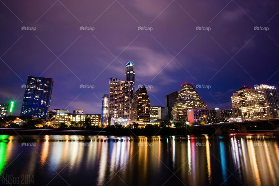 Austin Texas at night