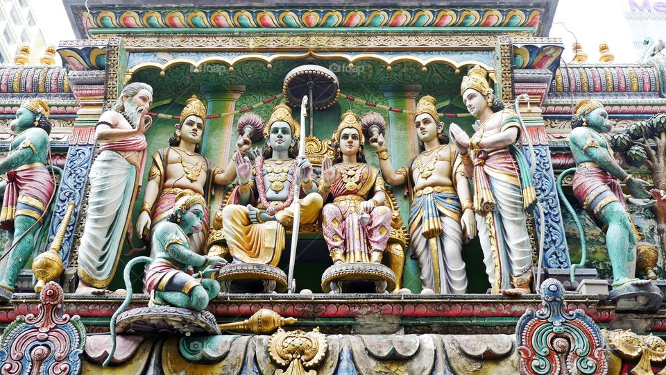 Hindu Temple in Singapore