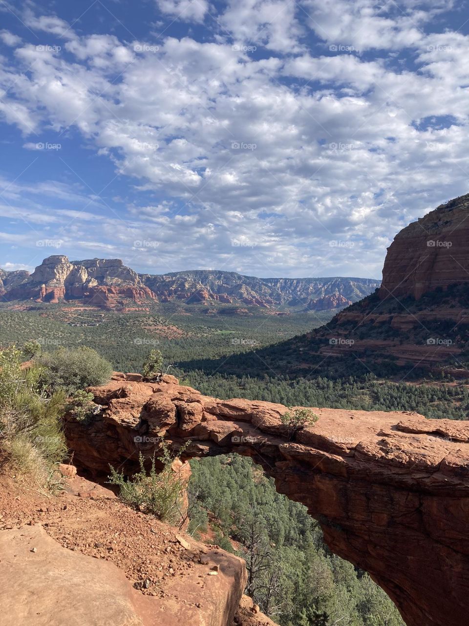 Devil’s Bridge in Sedona 