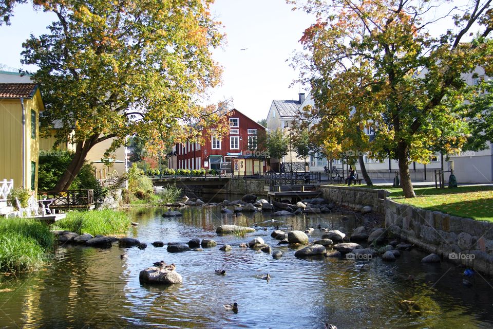 Autumn in Norrtälje, Sweden