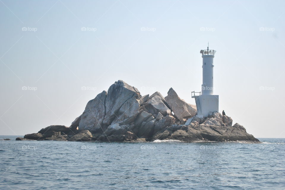 a lighthouse