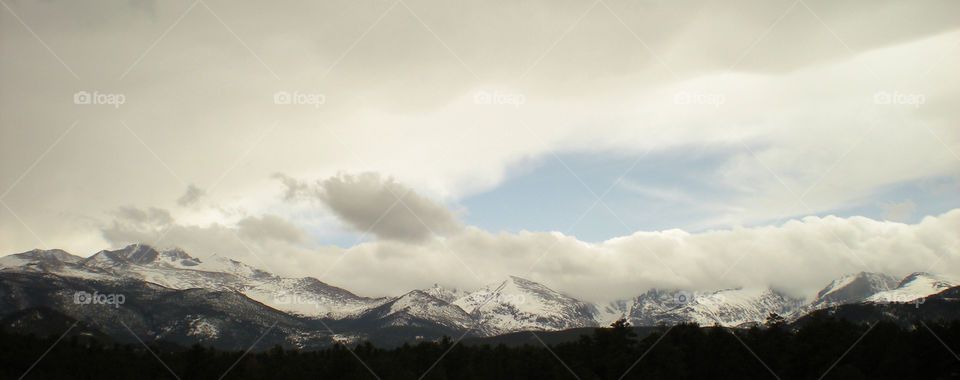 denver snow sky white by bethos