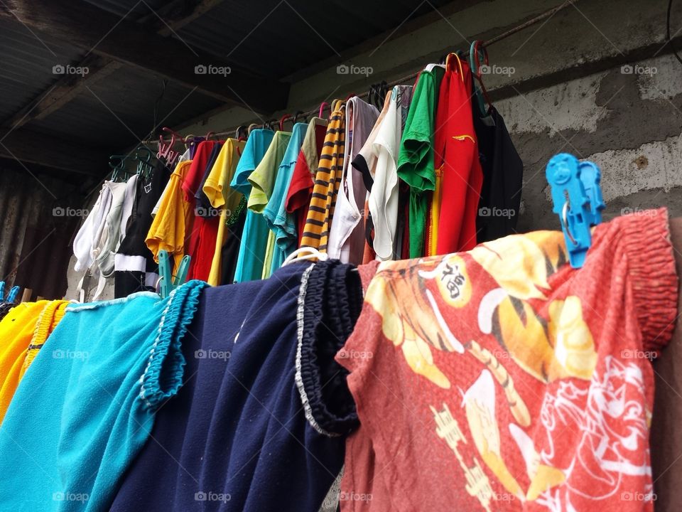 Drying your laundry at rainy days