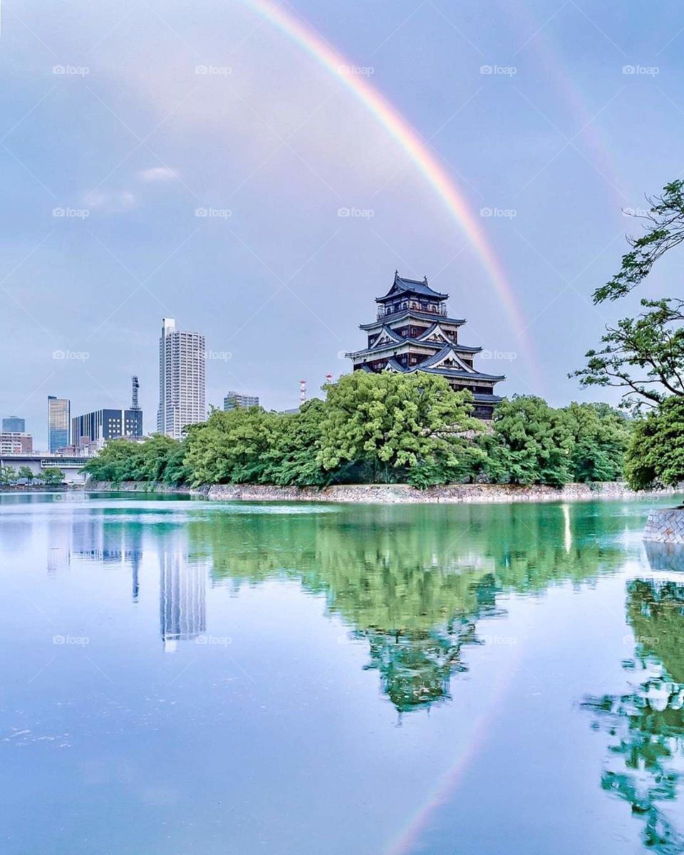 theirs always a rainbow after the rain..