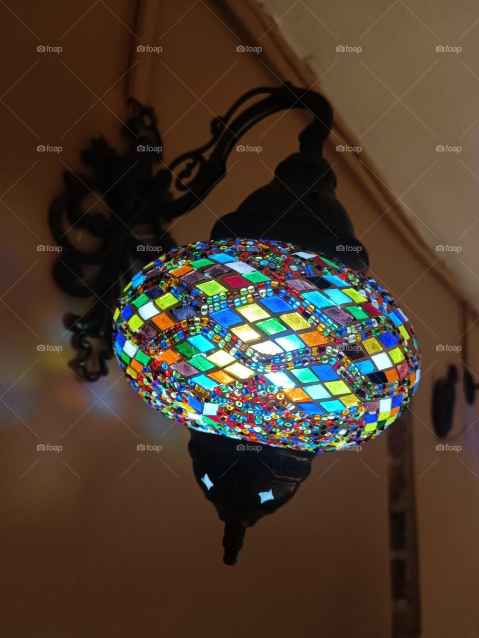 colorful lamp