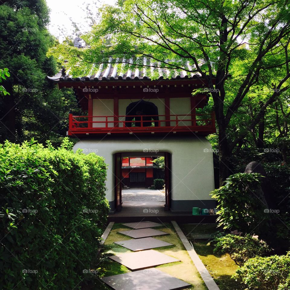 Small temple in Nagoya, Japan