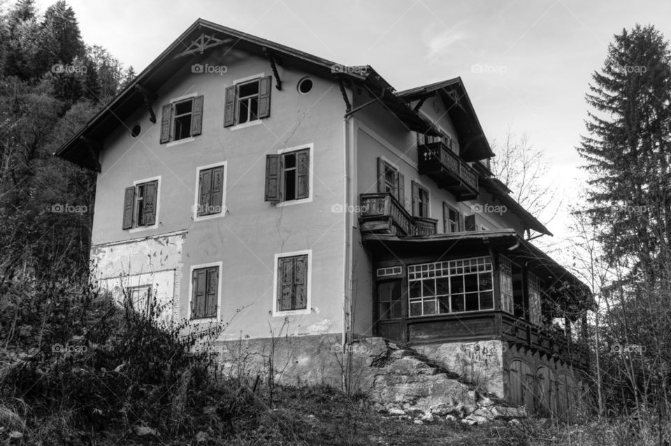 View of old abandoned building