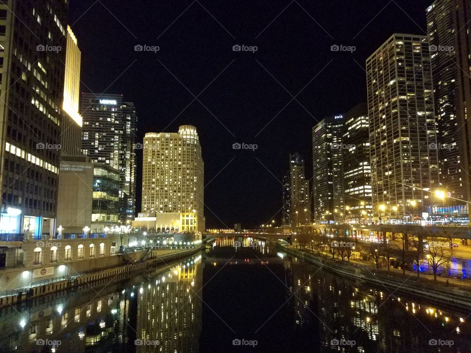 Chicago River at Disable Bridge