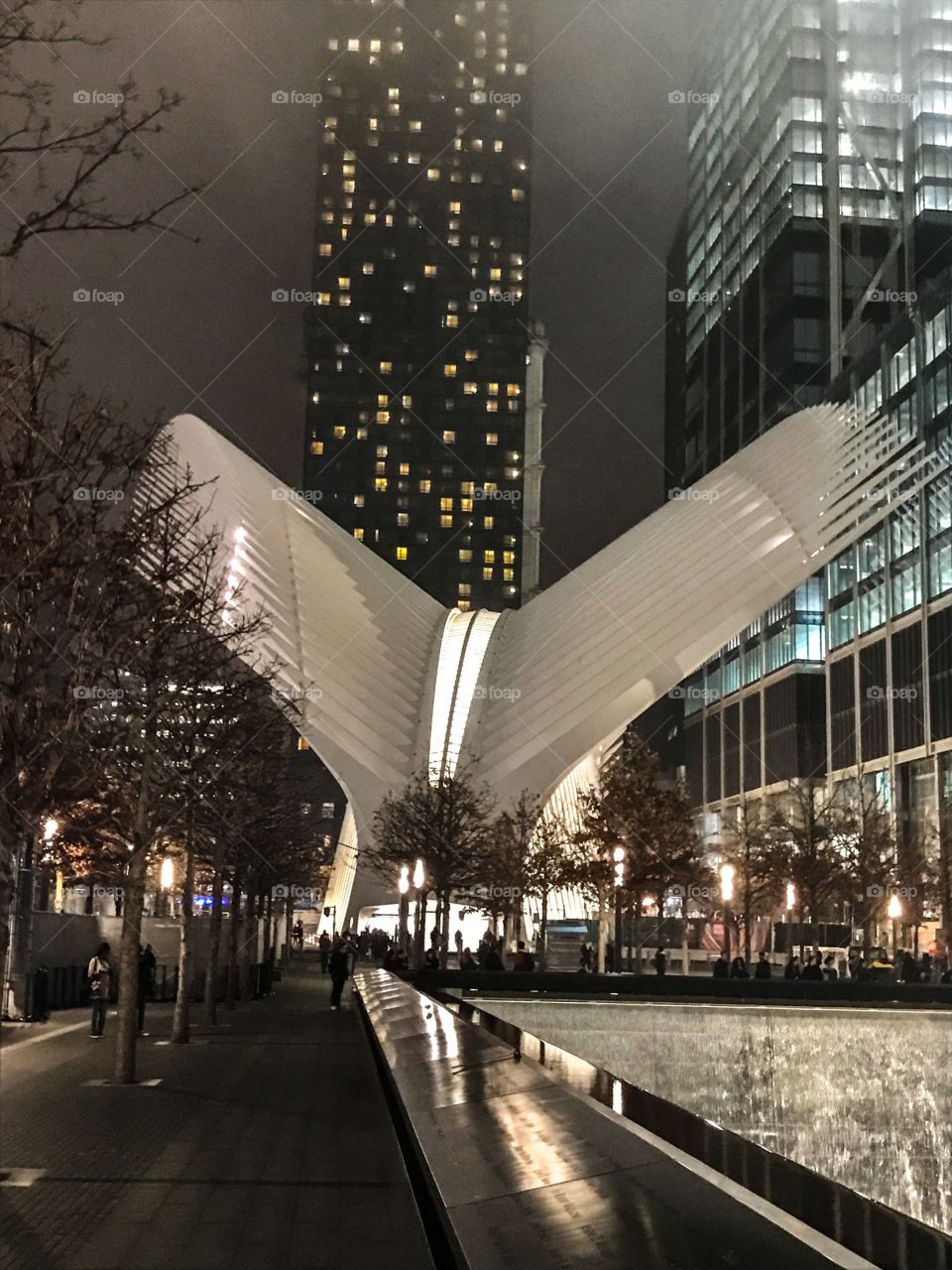 The world trade centre, oculus, train station