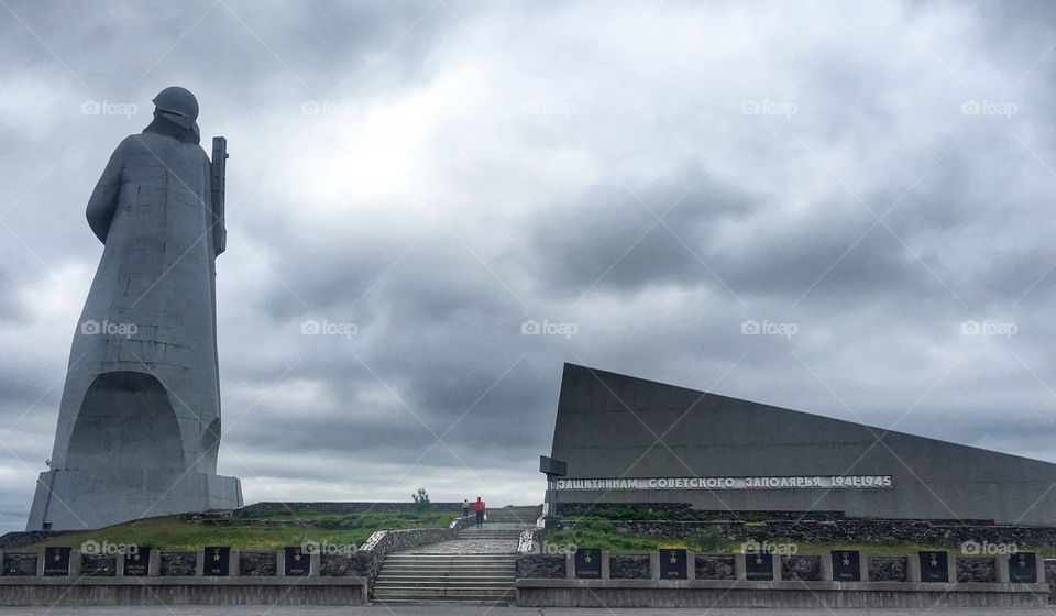 War memorial in Murmansk 