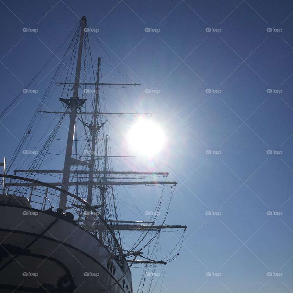 Mast, Sky, Ship, Watercraft, Boat