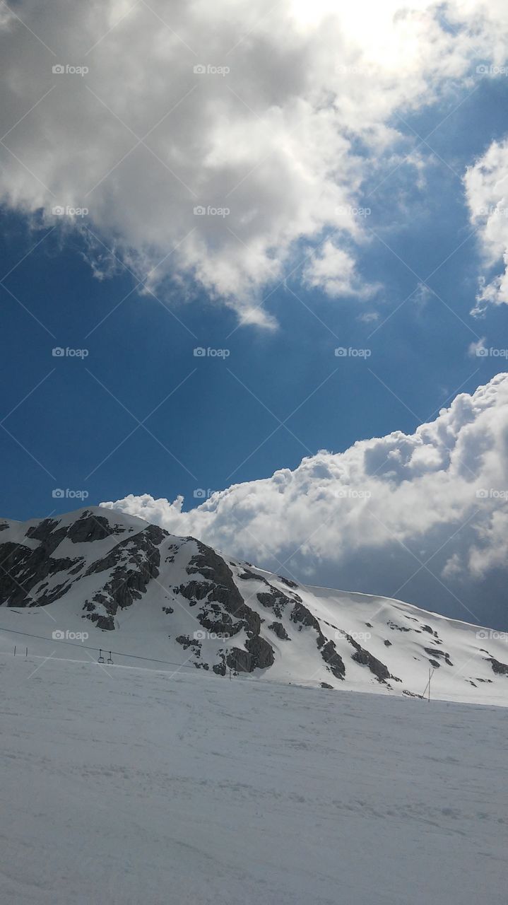 Snow, Mountain, Winter, Landscape, Ice