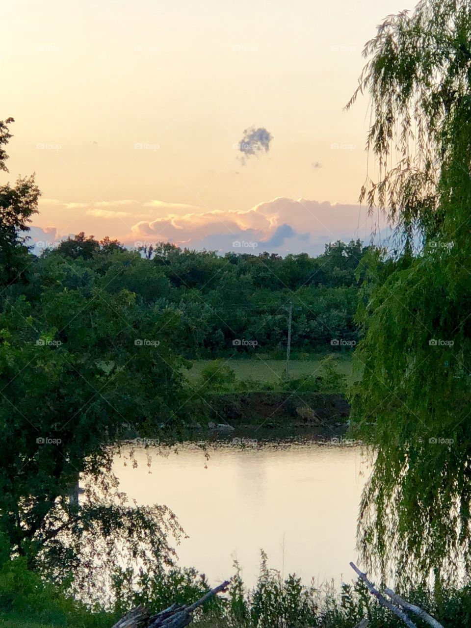 Just After Sunset at Holiday Lake