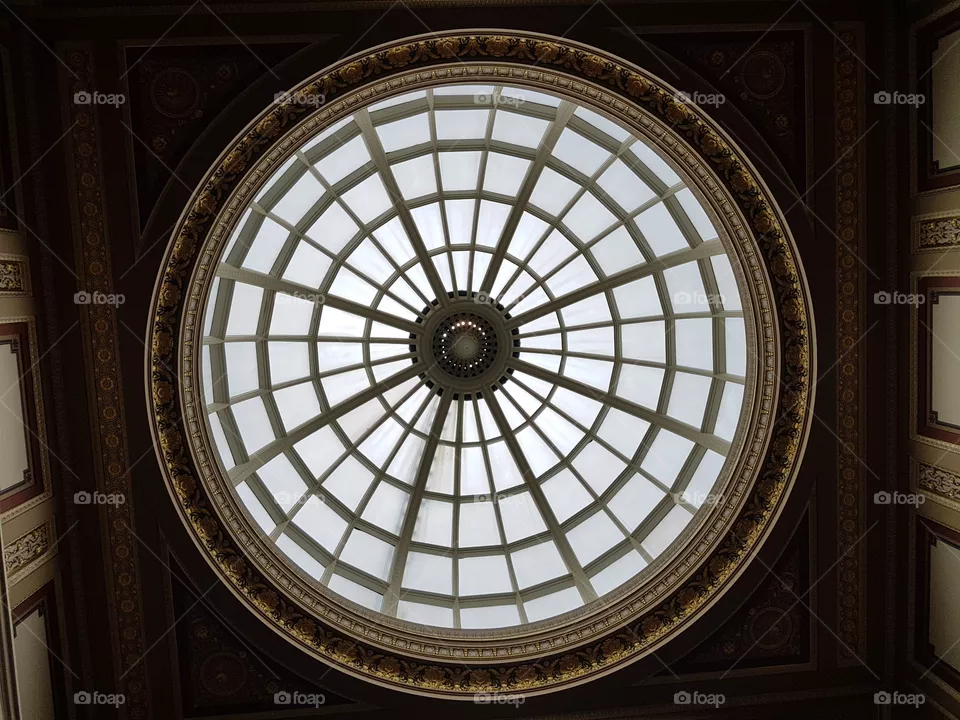 Architecture, Ceiling, Dome, No Person, Indoors