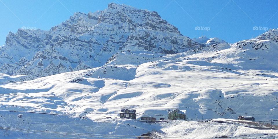 Dras Ladakh India the second coldest place in world temperature -45