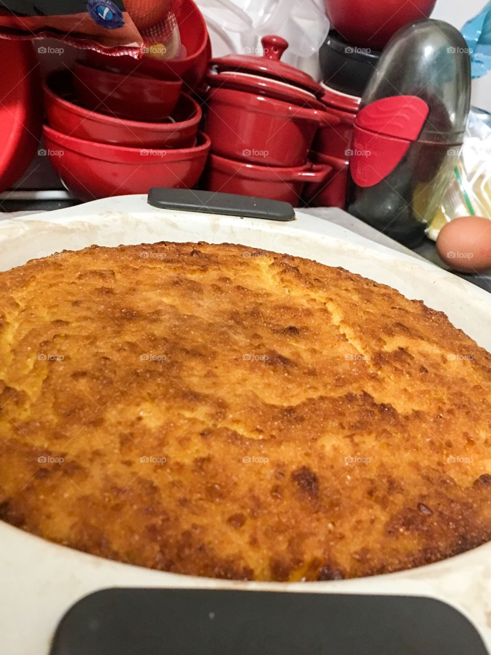 Homemade southern style cornbread