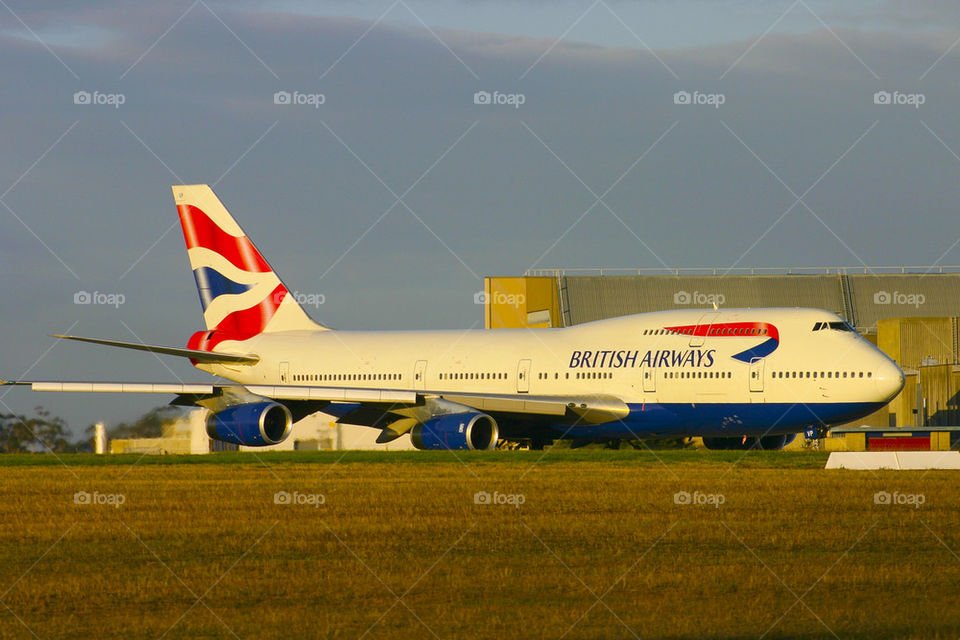 BRITISH AIRWAYS BA B747-400 MEL MELBOURNE AUSTRALIA