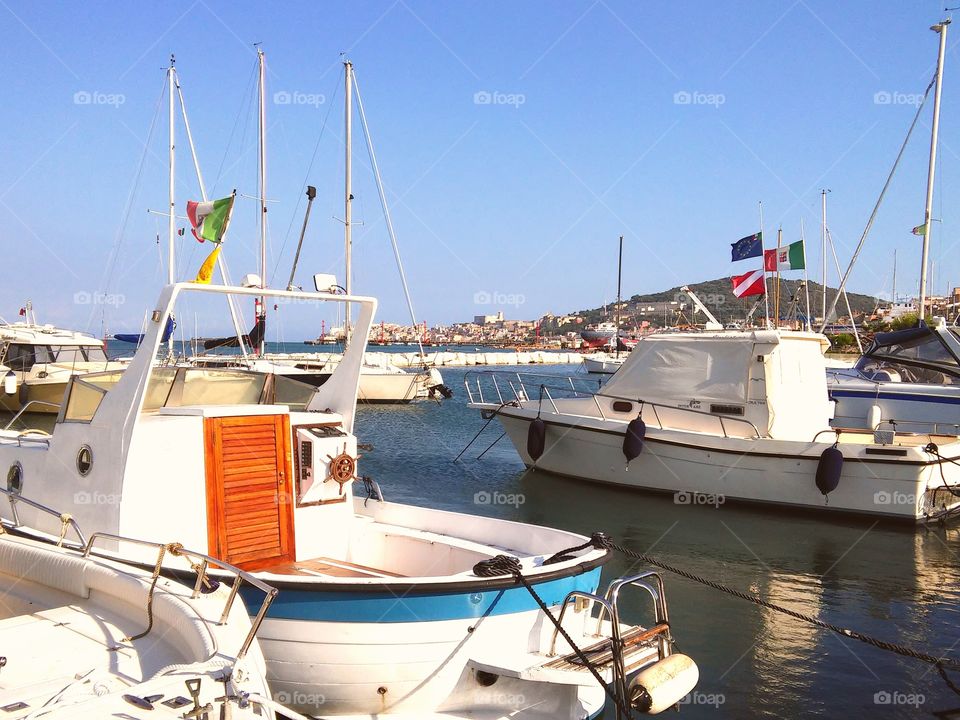 Pier for little boats