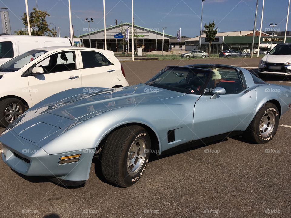 Corvette veteran car