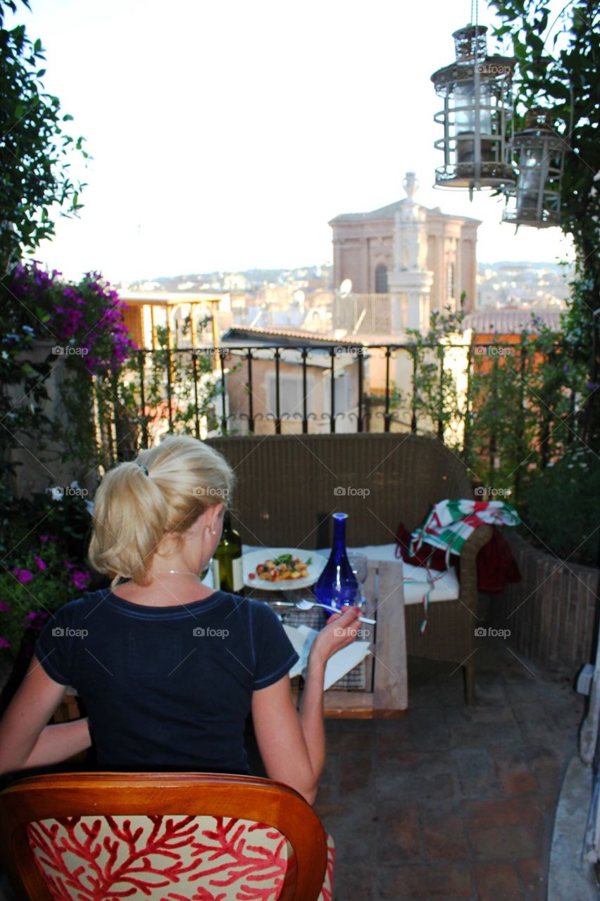 Dinner in Rome 