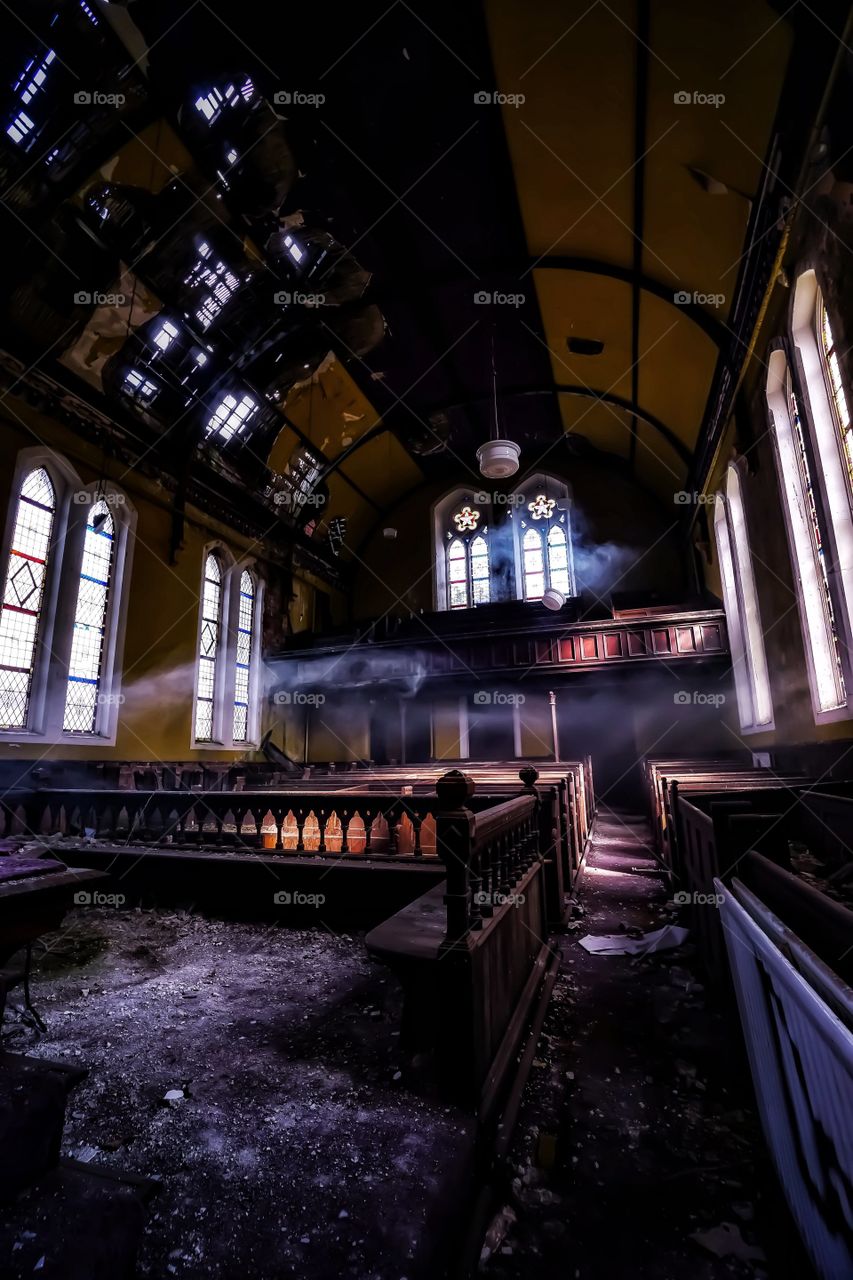 The abandoned church