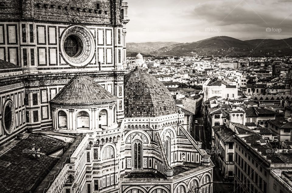 Il Duomo and the historic streets of Florence, Tuscany