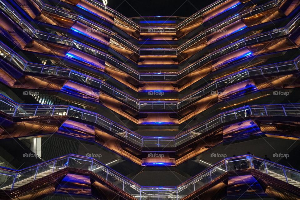 the Vessel is a beautiful geometric structure in New York City