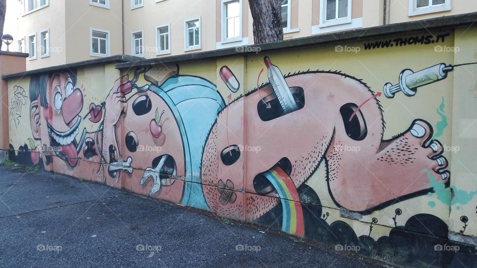 graffiti largo preneste 4