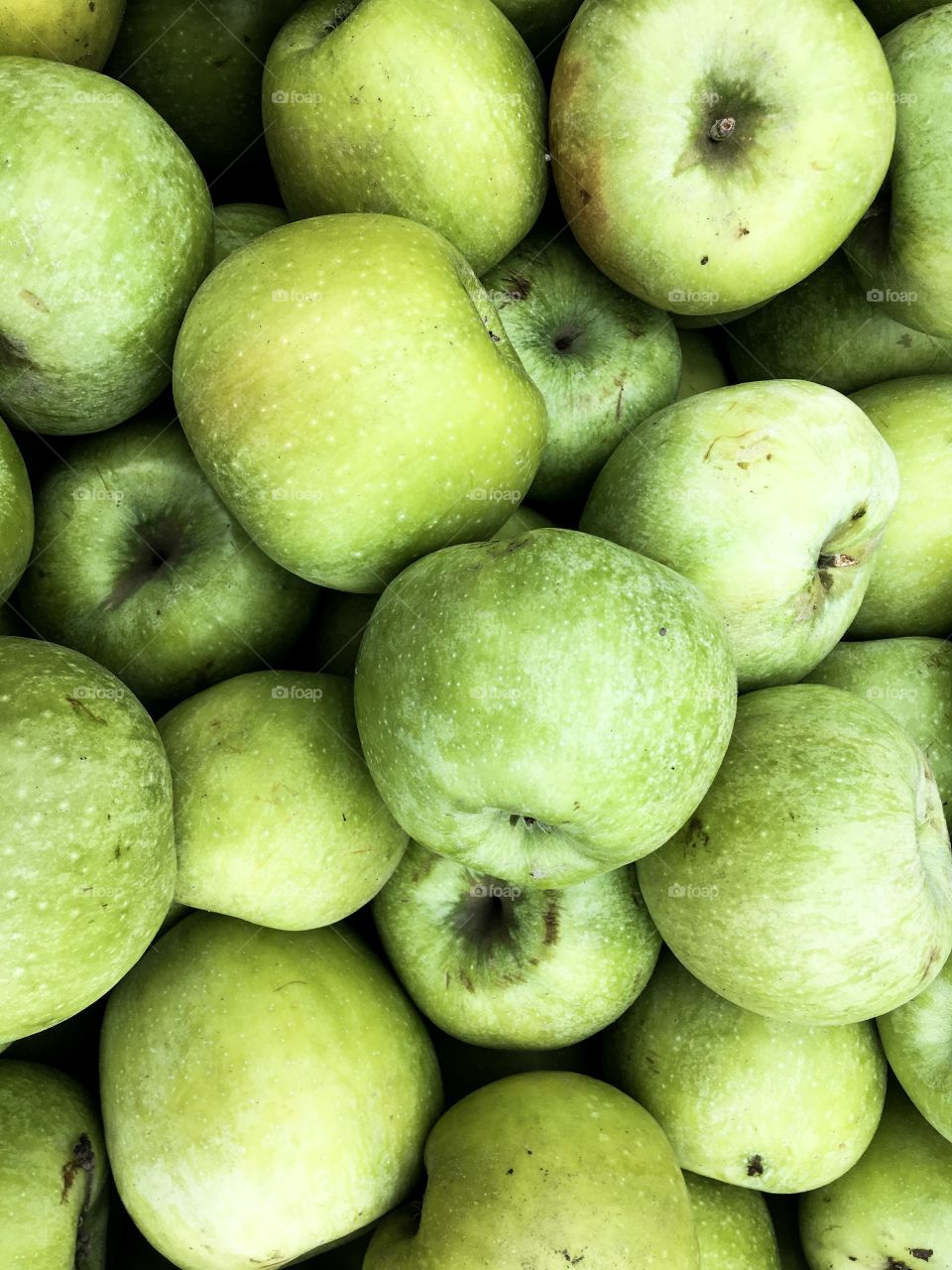 The green apples background. Fruits. Juicy and healthy food. Vegetarian. 
