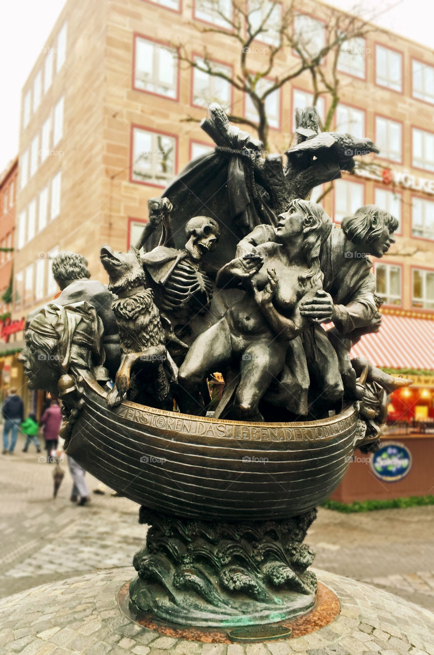 Eerie Fountain
Nuremberg, Germany