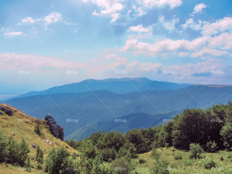 Mountains landscape