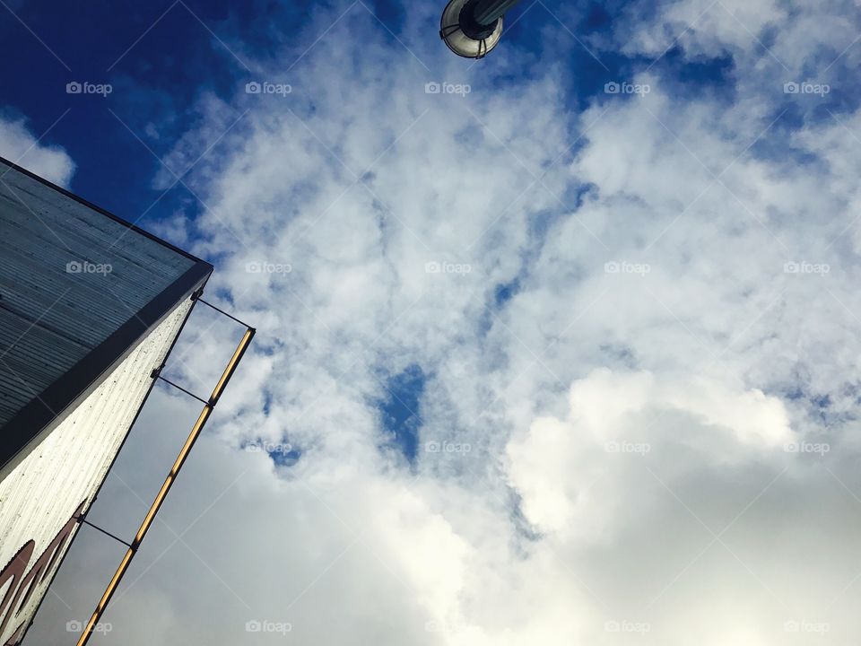 The sky today, after the rain stopped