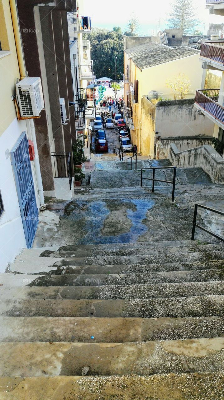 scalinata a Sciacca
